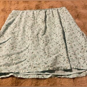 Hollister Floral Mini Skirt medium